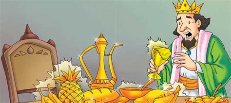 King Midas and His Golden Touch .